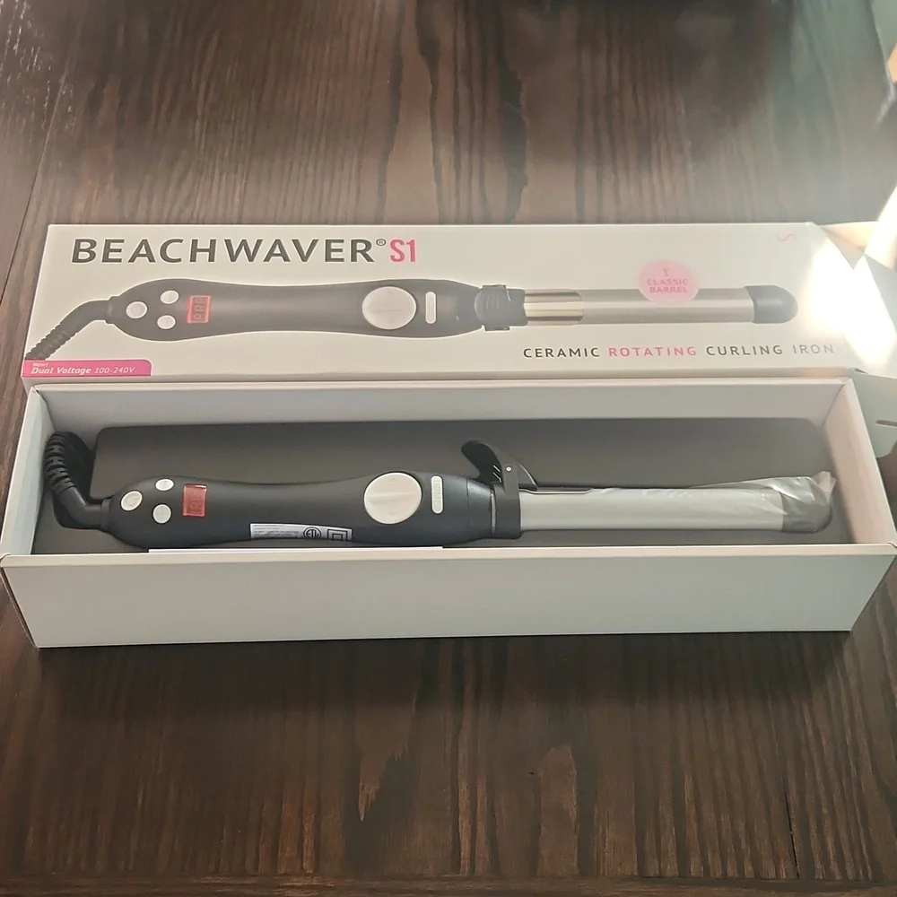Beachwaver S1 Dual Voltage Ceramic Rotating Curling Iron - Picture 8 of 8